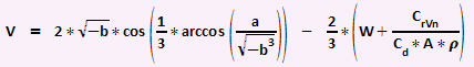 Velocity equation (casus irreducibilis)